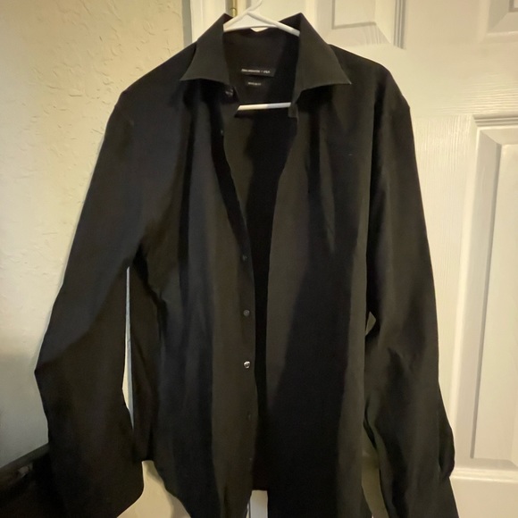 🇺🇸John Varvatos sz 16 mens button down long sleeve shirt - Picture 2 of 4